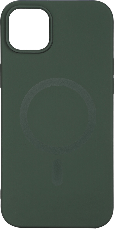 Essentials Silikon MagSafe-deksel iPhone 14 Plus - Grønn