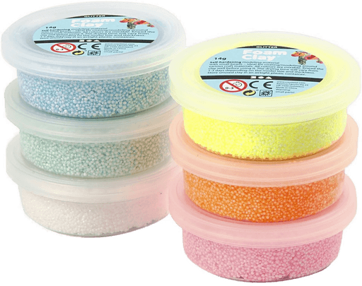 Foam Clay Glitter 6x14 g