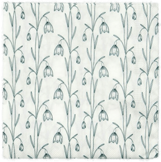 House Doctor Snowdrop serviett 16,5x16,5 cm 40 stk
