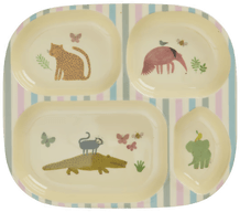 Rice barnetallerken 4 rom Sweet Jungle Print