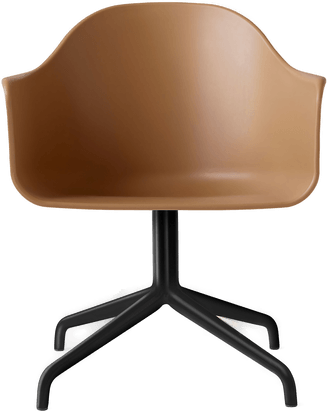 Audo Copenhagen Harbour Swivel Chair Khaki