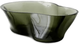 Audo Copenhagen Aer skål 22x28 cm Smoke