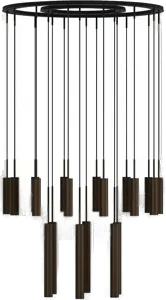 Audo Copenhagen Tubulaire takkrone 20 Anodized bronzed