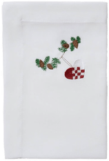 Langkilde & Søn juleserviett julehjerte 50x50 cm