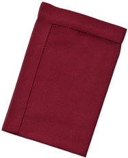 Langkilde & Søn Stoffserviett 50x50 cm mørkerød