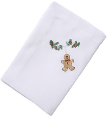 Langkilde & Søn Juleserviett pepperkakemann 50x50 cm