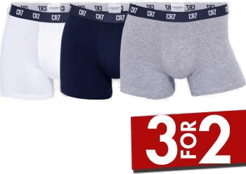 CR7 Cristiano Ronaldo Trunk Marine/Grå XX-Large