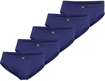 Jbs 5P Organic Cotton Mini Slip Blå XX-Large