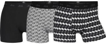 JBS 3P Boxer Tights Svart/Grå Medium