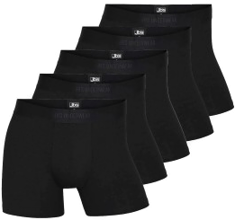JBS Bamboo Boxers Svart Large