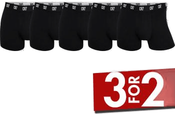 CR7 Cristiano Ronaldo Trunks Svart Small