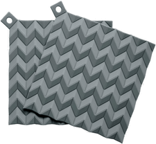 Rigtig HOLD-ON grytekluter 2 stk grå