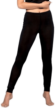 Lady Avenue Silk Jersey Long Tights