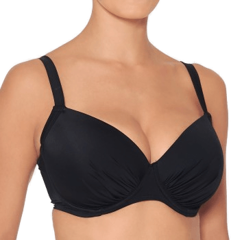 Wiki Basic Balconette Bikini Top Svart