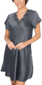 Lady Avenue Pure Silk Nightgown