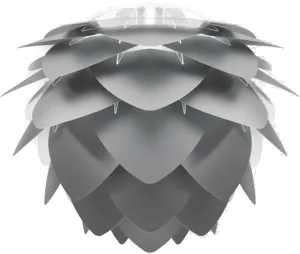 Umage Silvia lampe grå Ø50 cm