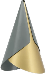 Umage Cornet lampeskjerm Slate-brass