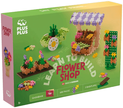 Plus Plus Learn To Build Flower Shop
