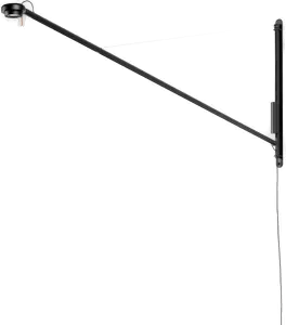 Hay Fifty-Fifty vegglampe Soft black