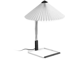 Hay Matin Table Lamp Mirror base 300, White