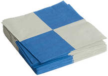 Hay Pattern Dinner Check serviett 40x40 cm Grey-blue