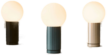 HAY Turn On bordlampe, svart