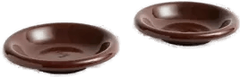 Hay Barro skål 2-pakning, burgunder