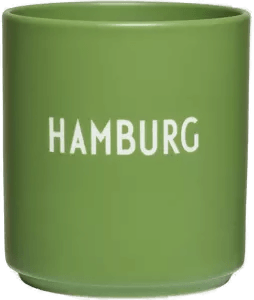 Design Letters favorittkopp Hamburg-green 25 cl