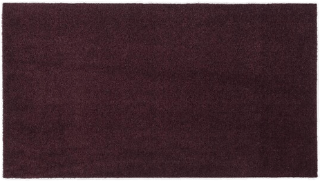 Tica Copenhagen Unicolor gulvmatte 120x67 cm bordeaux