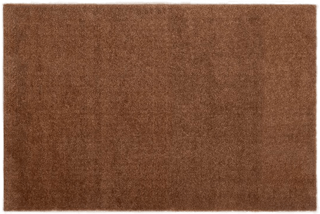 Tica Copenhagen Unicolor dørmatte 60x90 cm cognac
