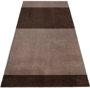 Tica Copenhagen Stripes entréteppe Sand-brown 90 x 200 cm