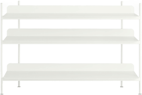 Muuto Compile Shelving System 2, Hvit
