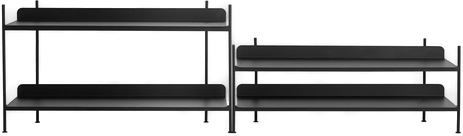 Muuto Compile Shelving System 5, Black