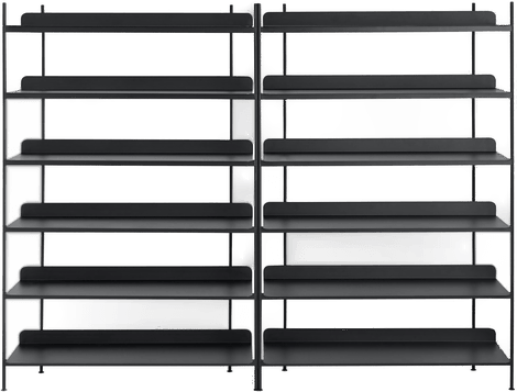 Muuto Compile Shelving System 8, Black