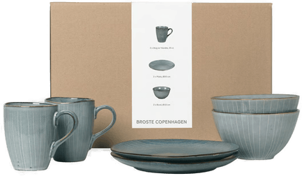 Broste Copenhagen Nordic Sea frokostsett 6 deler