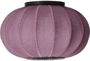 Made By Hand Knit-Wit 45 Oval lampe Burgundy