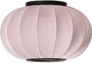 Made By Hand Knit-Wit 45 Oval lampe Light pink