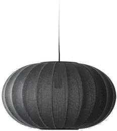 Made By Hand Knit-Wit 57 Oval pendel Black