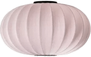 Made By Hand Knit-Wit 76 Oval lampe Light pink