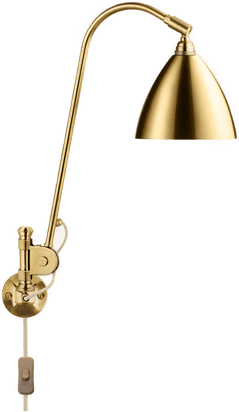 Gubi Bestlite BL6 vegglampe messing