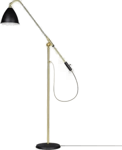 Gubi Bestlite BL4 gulvlampe svart/messing