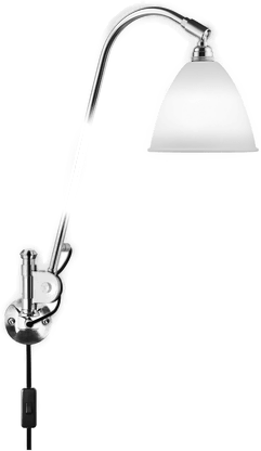 Gubi Bestlite BL6 vegglampe krom/porselen