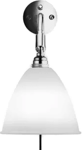 Gubi Bestlite BL7 vegglampe krom/bensporcelain