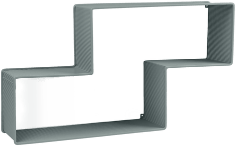 Gubi Dédal bokhylla, Rainy Grey