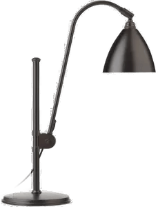 Gubi BL1 Table, All Black Brass