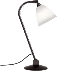 Gubi BL2 Table Lampe, Black Brass