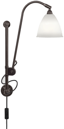Gubi Bestlite BL5 vegglampe svart