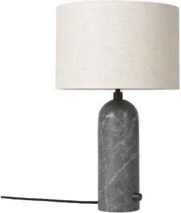 Gubi Gravity Table Lamp Small Grey Marble