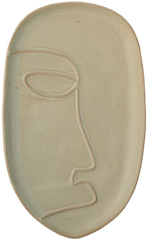 Bloomingville Ngan brett 18,5x30 cm Grønn