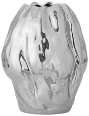 Bloomingville Bobby vase 29 cm Sølv